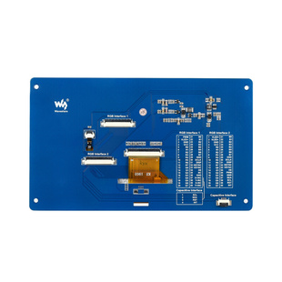 。微雪 GT911 7寸电容触摸屏 LCD显示屏 TFT液晶 显示模块 RGB接
