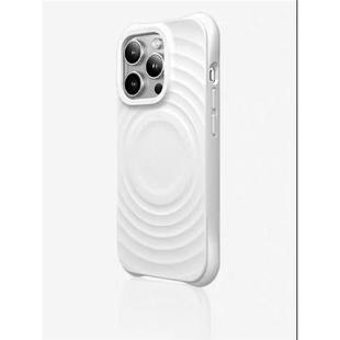 Caseti联名权志龙同款纯黑白色波漾手机壳MagSafe磁吸潮牌适用苹果15promax14 13PM12 11pro手机壳华强北代购