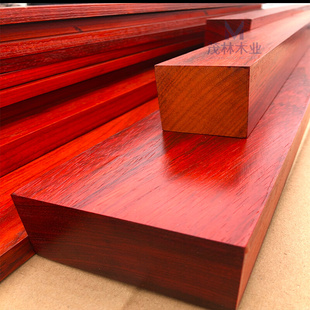 非洲红花梨木方木料原木板材桌面异形台面楼梯踏步板定制家具