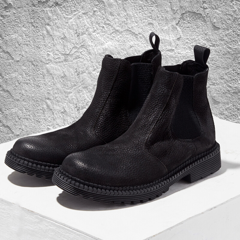 winter Men's Shoes genuine leather Riding boots England Chelsea Boots Gaobang Boots Bootie Plush keep warm Snow bootsin the Men's Shoes, Boots category - from Buy2taobao.com to provide professional Taobao agent buy service