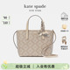 【25年新品】Kate Spade Flower女士老花托特包手提单肩斜挎包