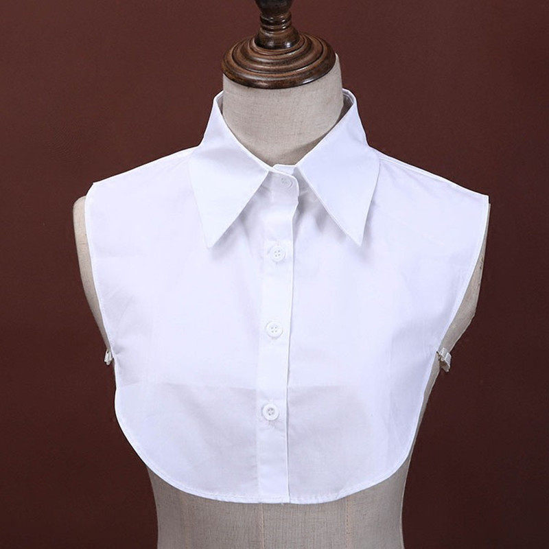 衣领 装饰 假领子 冬季男_衬衫领假领子女士百搭欧美多功能男通用秋