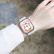 适用applewatch10苹果手表表带秋冬iwatch9编织s8回环式S6磁吸se金属s7尼龙ultra2高级SE腕带s4新款s5男6女款