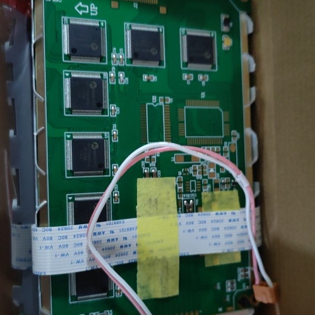320240液晶屏蓝色320240 14pin直接替代 DMF50840 sp14Q0002屏