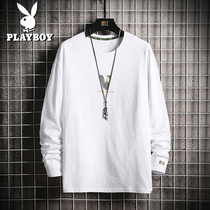Playboy spring sweater men's spring and autumn Korean Trend men's bottoming shirt long sleeve T-shirt fashion brand clothes