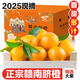 江西赣南脐橙当季新鲜水果整箱正宗赣州特产甜橙子产地直发