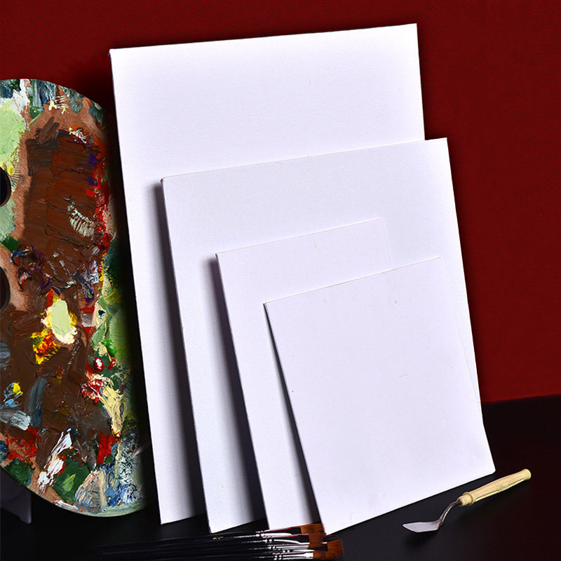 油画板纯棉布框丙烯水粉颜料定制练习空白画布套装专业艺术学生初学者
