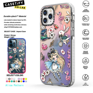 香港代购 CASETiFY 爱丽丝女孩 适用于iphone15/14/13/12/Pro手机壳