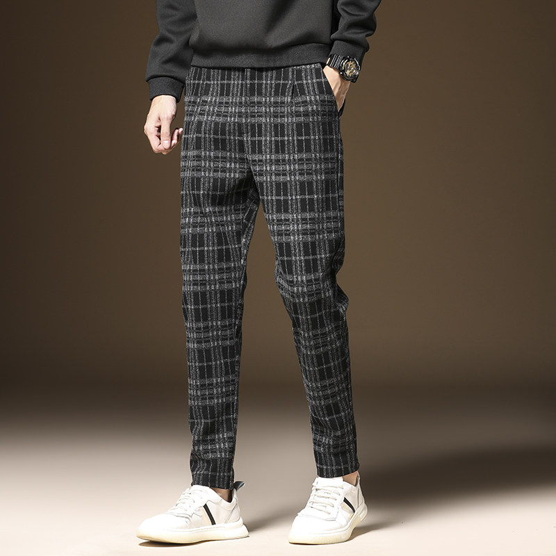 热销小脚裤英伦风