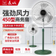 长城电风扇落地扇家用强力立式商用宿舍摇头工业牛角扇大风力车间
