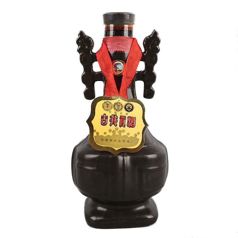 63【中国名酒】1990年代初 锦盒 古井贡酒 1瓶 500ml 55度