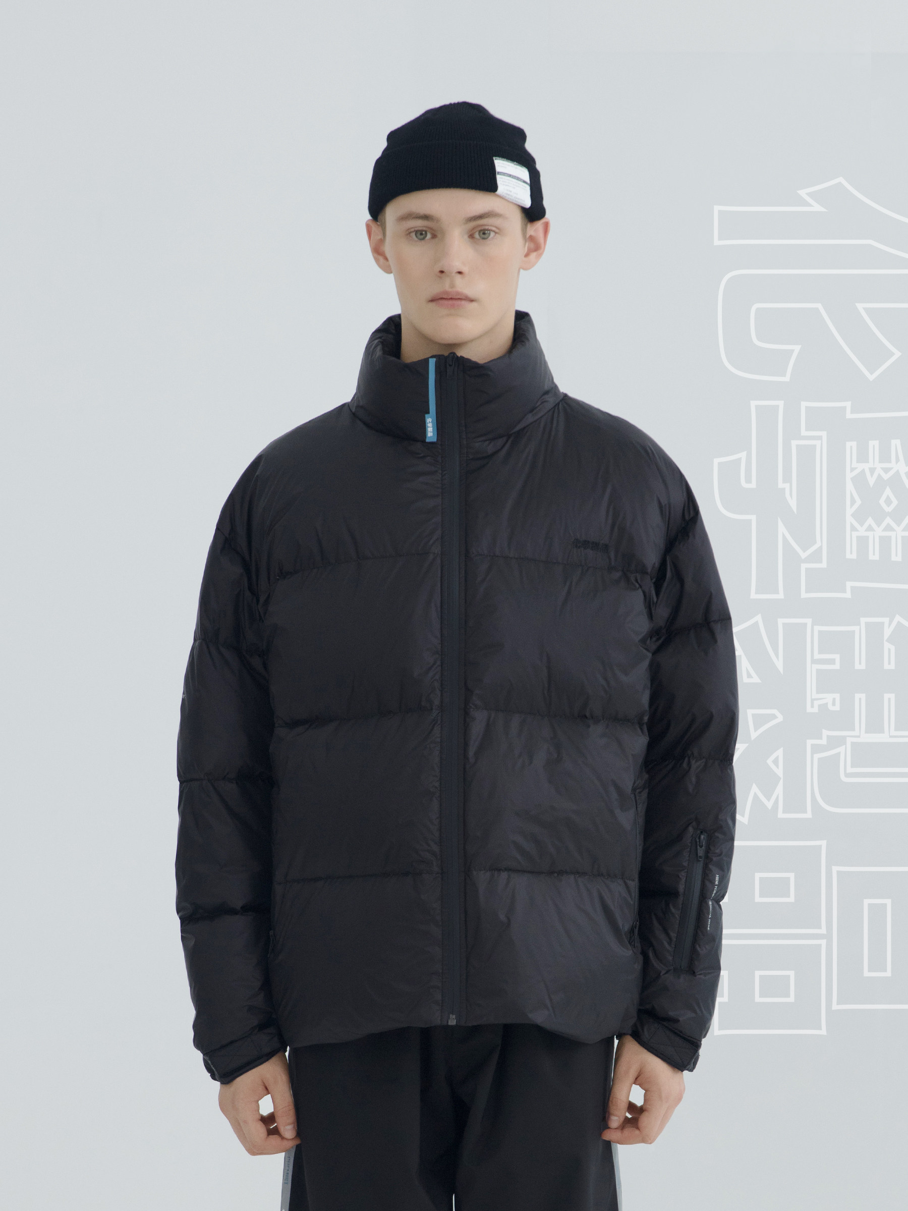 化学制品 保暖羽绒服 j1_blk_downjacket