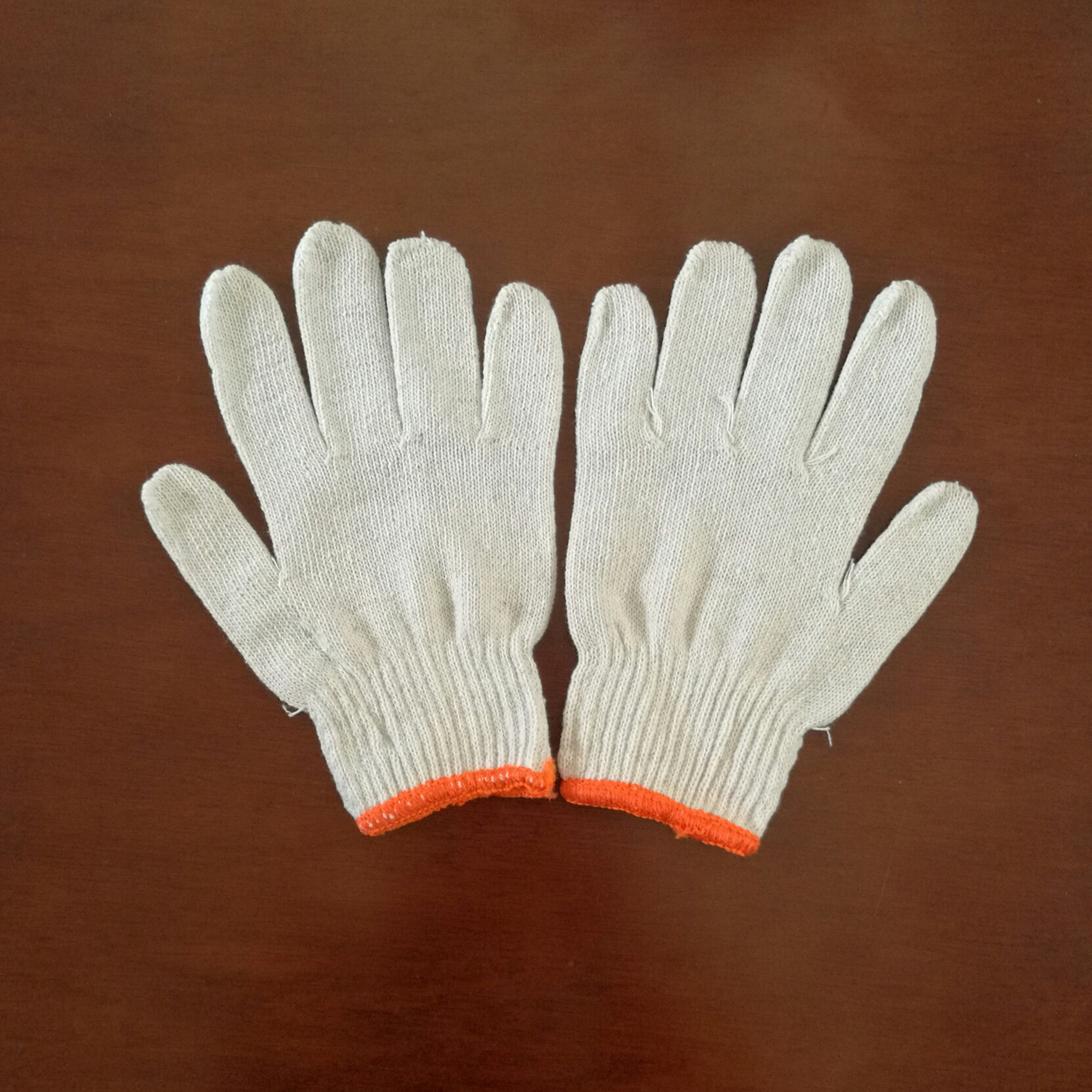 线手套棉纱手套工厂工地搬砖干活防滑防护加厚耐磨工作作业手套棉-mc