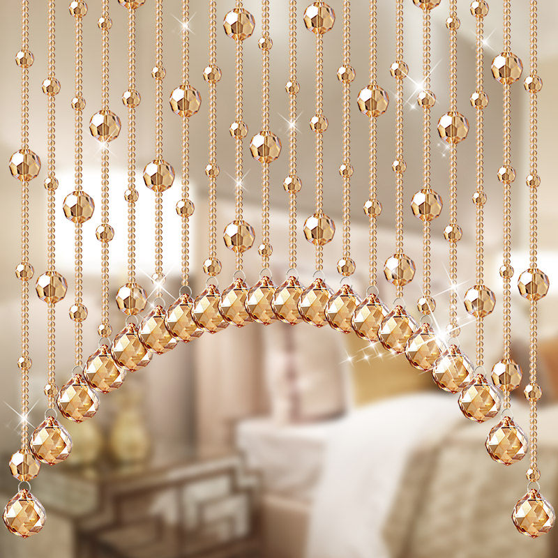 房门帘已售175元优惠券新品天猫￥200券后价￥90水晶珠帘隔断帘家用