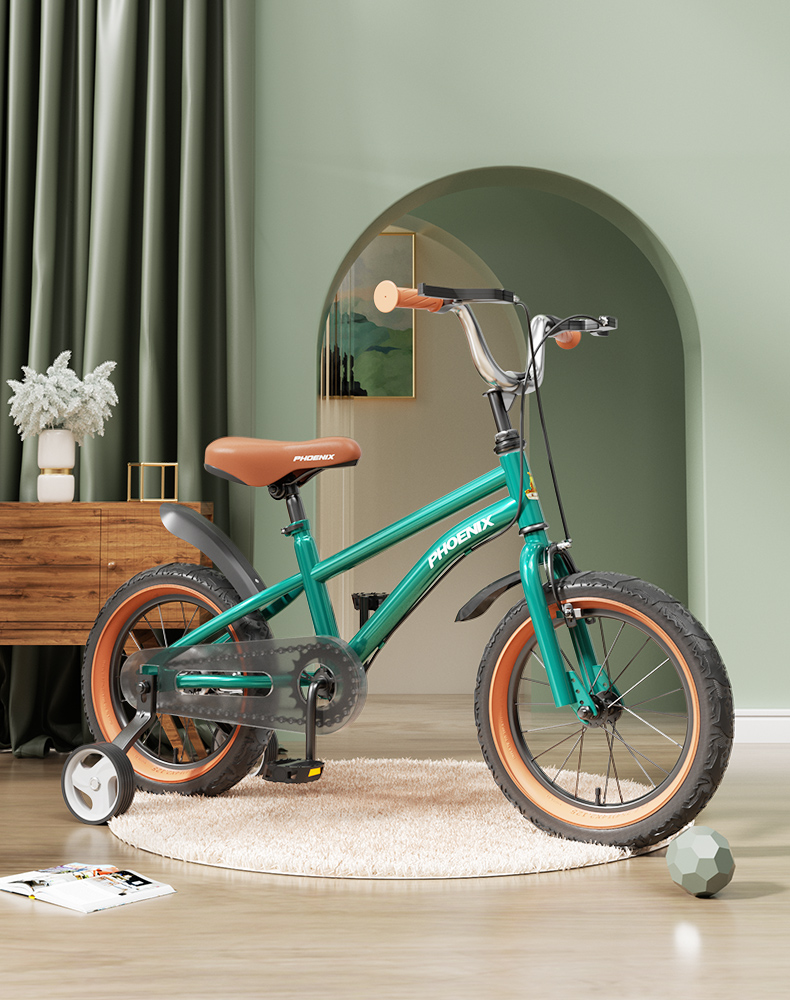 凤凰儿童自行车12/16寸男女孩单