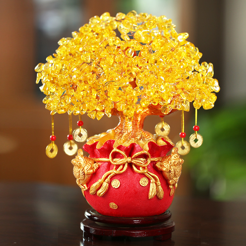 摇钱树摆件招财