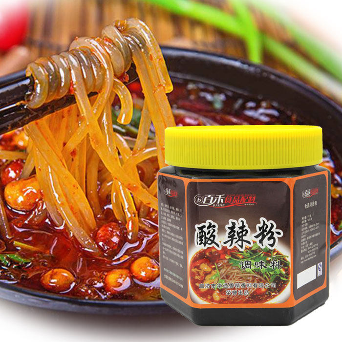 包邮百禾 酸辣粉 调味料麻辣酸辣粉 重庆四川复合调味料 1kg_不打折