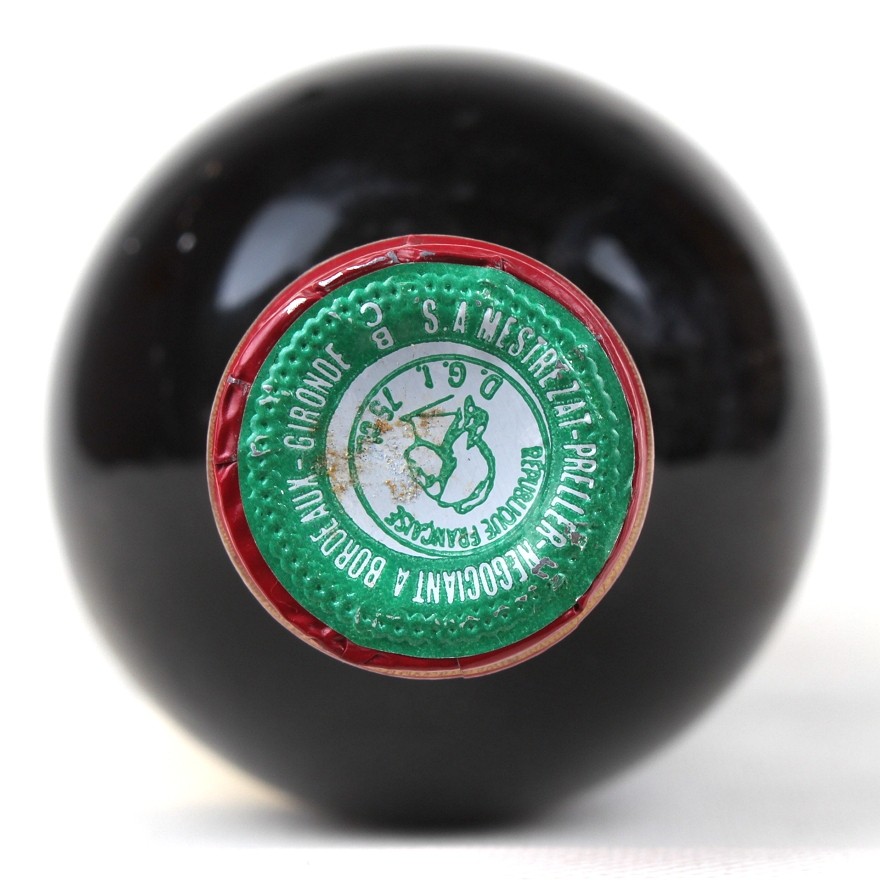 6瓶1982年碧朗城堡干红葡萄酒chateau blaignan