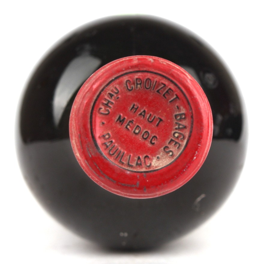 3瓶1974年歌碧庄园正牌干红葡萄酒chateau croizet bages