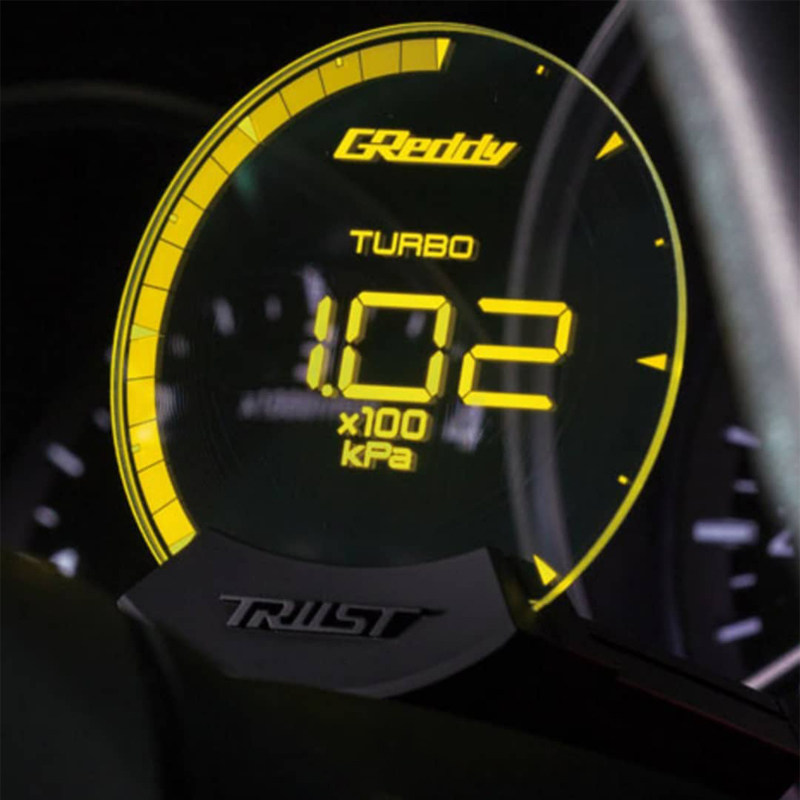 日本greddy仪表涡轮表油温油压水温表sirius天狼星透明表汽车仪表