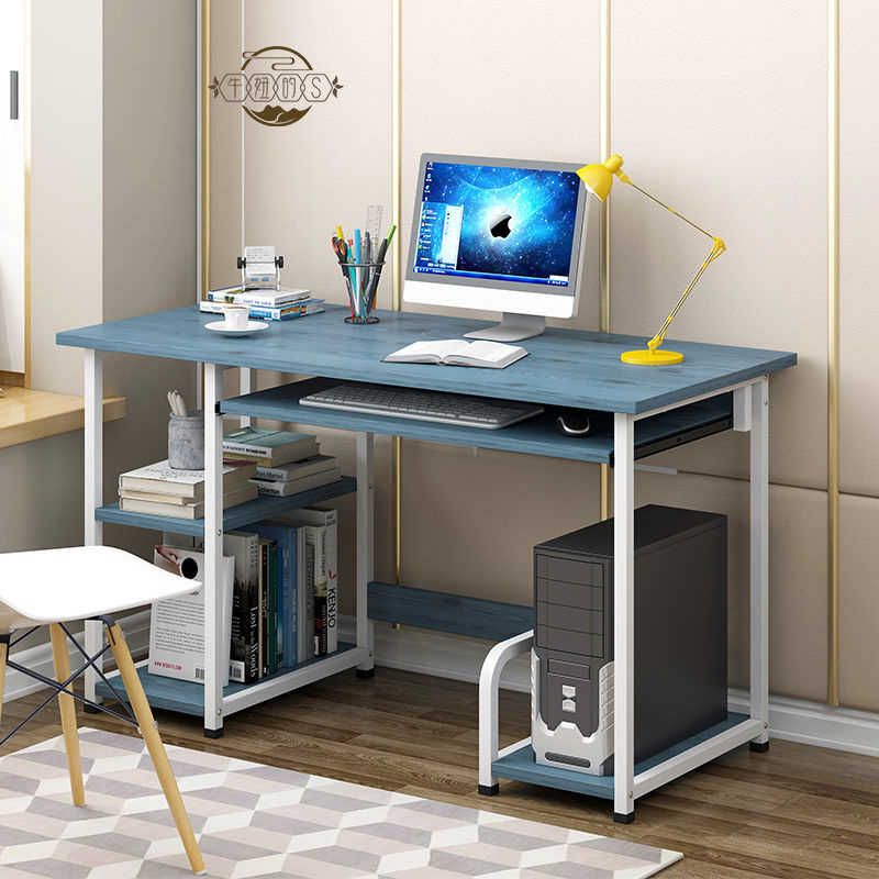 电脑桌台式桌 家用简约经济型书桌 简易桌子卧室省空间学生写字桌