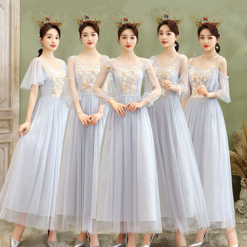 2021春季结婚伴娘服女仙平时可穿闺蜜姐妹裙年会学生毕业照晚礼服在类目 女装/女士精品, 婚纱/旗袍/礼服, 礼服/晚装中 - 来自Buy2taobao.com提供专业的淘宝代购服务