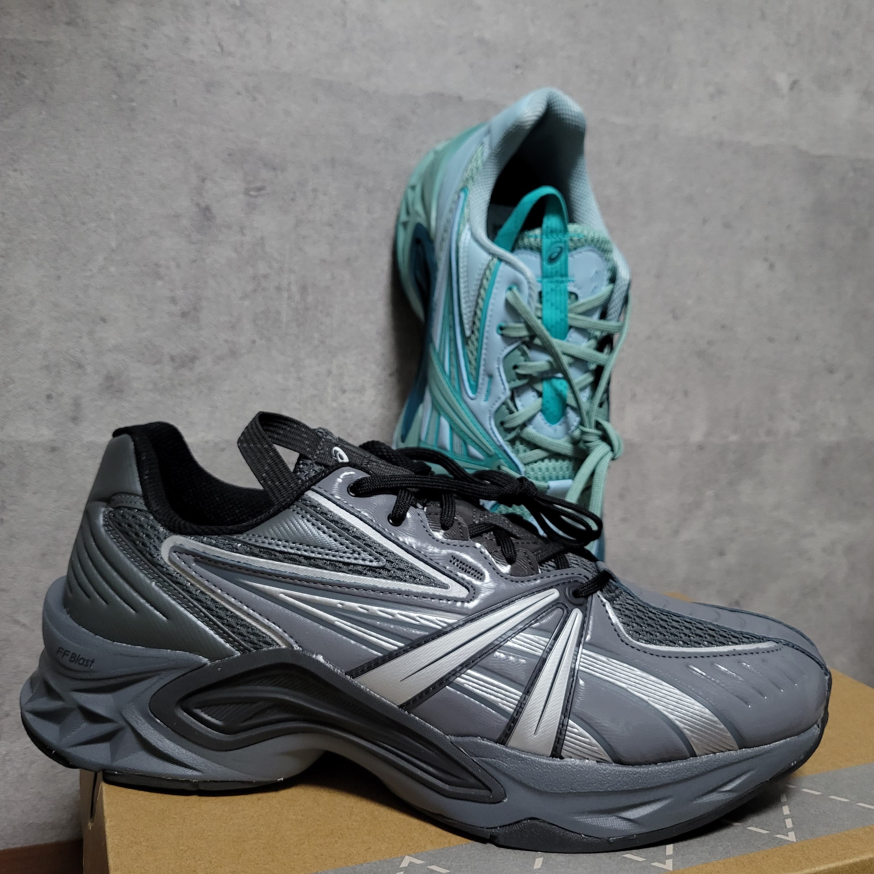 现货 asics亚瑟士kiko联名hn2-s protoblast 运动鞋老爹鞋 潮鞋男