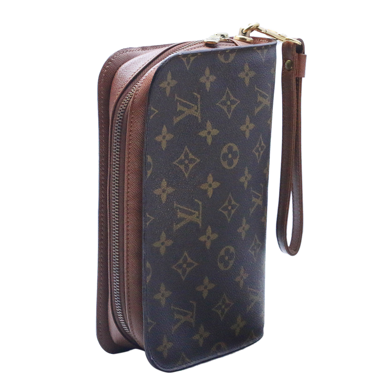 [9.0新]路易威登lv男士手拿包pu经典老花1202