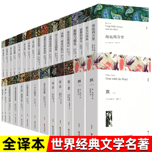 全套30册 世界名著书籍正版原著无删减全译本外国经典文学 初中生高中生必读阅读课外书 原版中文版小说畅销书排行榜