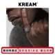 【潮WOO专属】KREAM 原创 S925 纯银 slogan戒指男嘻哈