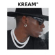 【潮WOO专属】KREAM 白色古巴项链男嘻哈女同款white cuban chain