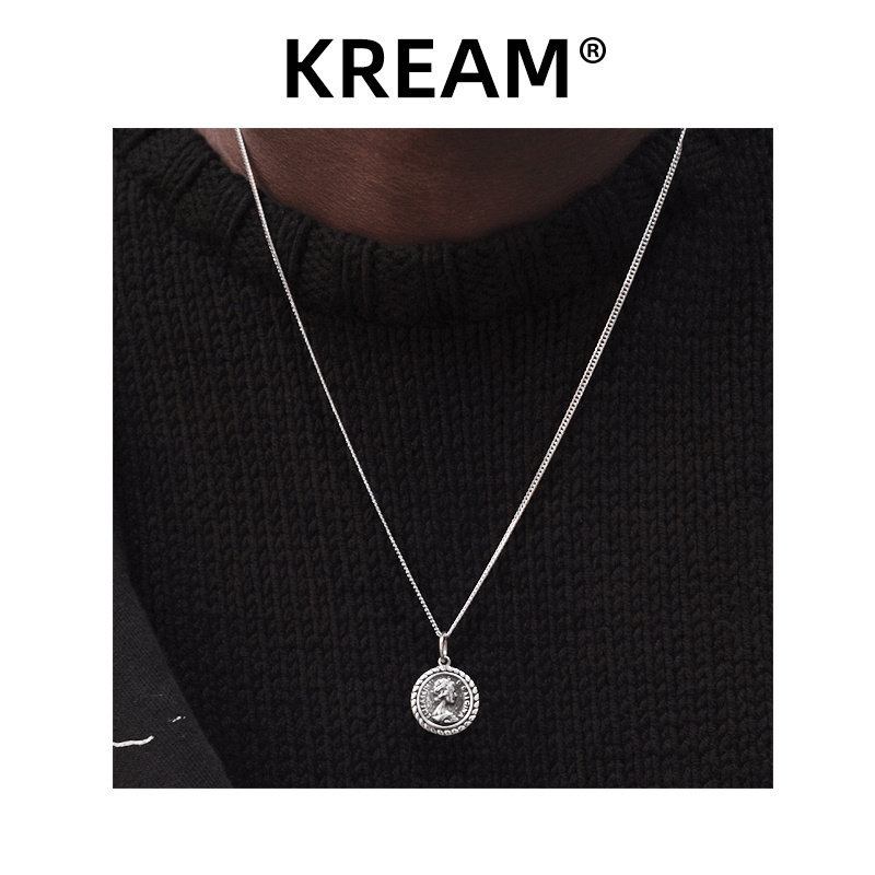 KREAM S925 纯银女王吊坠