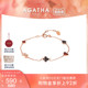 【520礼物】AGATHA/瑷嘉莎扑克女王手链法式轻奢高级感纯银