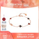 AGATHA/瑷嘉莎扑克女王手链法式轻奢高级感纯银