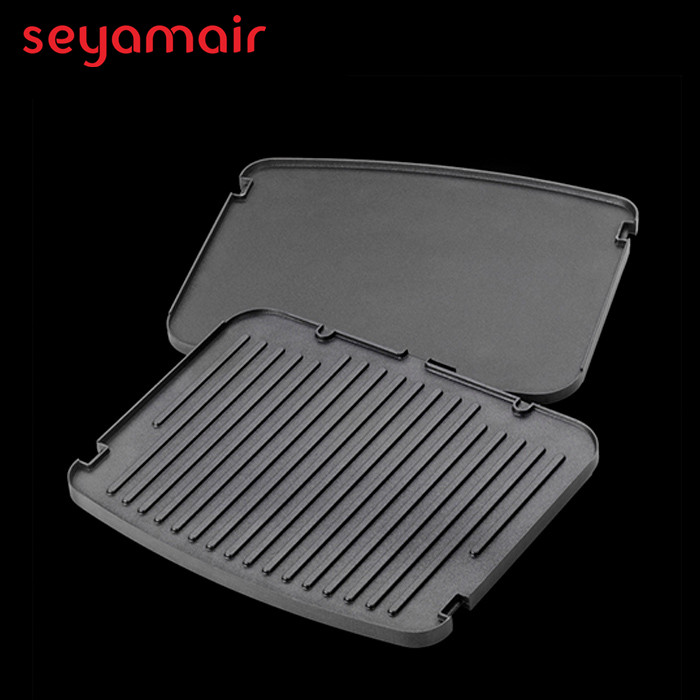 seyamair 帕尼尼机S6159烤盘 (两片)一面条纹翻面平面 两用烤盘在类目 厨房/烹饪用具, 烧烤/烘焙用具, 烧烤架炉/烧烤DIY用具, 烧烤盘中 - 来自Buy2taobao.com提供专业的淘宝代购服务