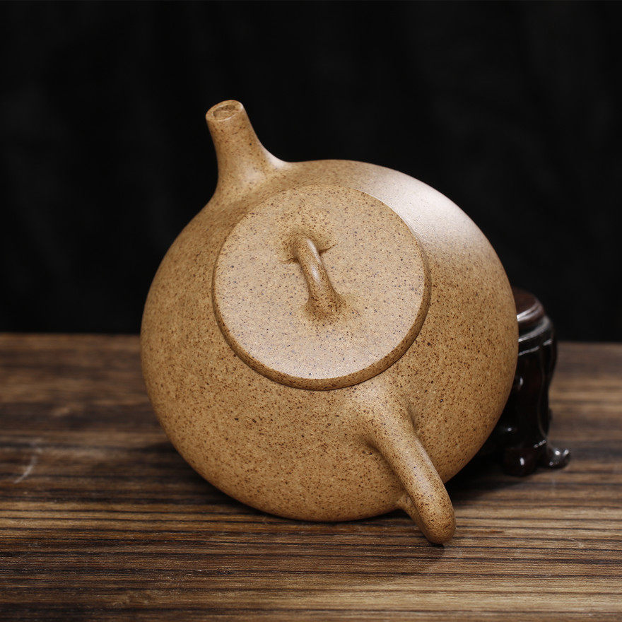 高温段泥 含铁量高 成品率极低【石瓢】出水流畅 紫砂名家邓剑鹏