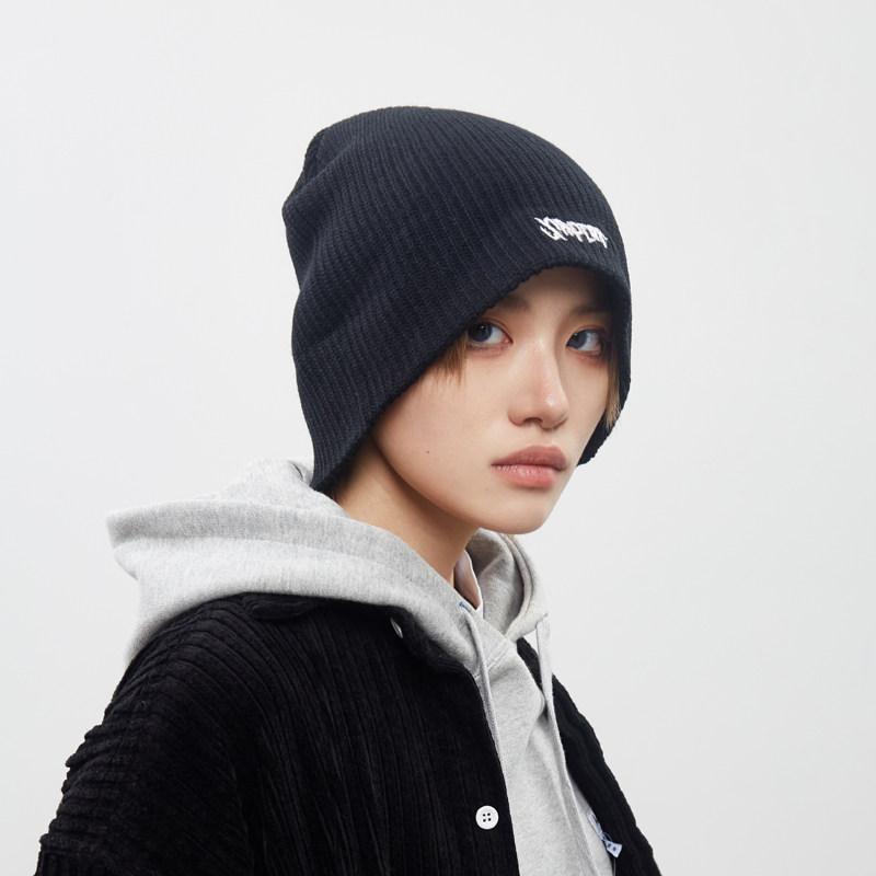 冷帽加厚保暖针织帽男潮牌