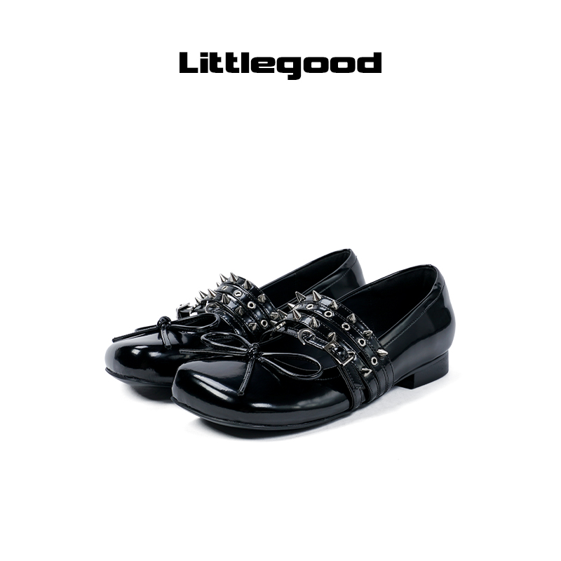 【新品】littlegood日系玛丽珍鞋女2024新款小众设计平底百搭单鞋