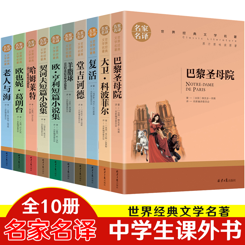 小说大卫科波菲尔短篇小说书原版高中课外书经典小说排行榜世界名著