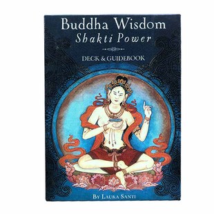 佛陀的智慧Buddha Wisdom, Shakti Power 生命力英文神谕卡牌