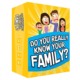 Do You Really Know Your Family? 对话开场白的游戏卡牌 全英文