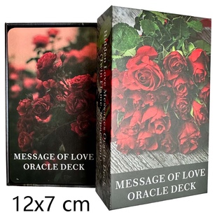 新款爱的讯息神谕卡Message of Love Oracle Deck天地盖12×7cm