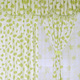 韩式绿色半遮光田园风格窗帘布定制客厅卧室阳台飘窗成品清仓特价