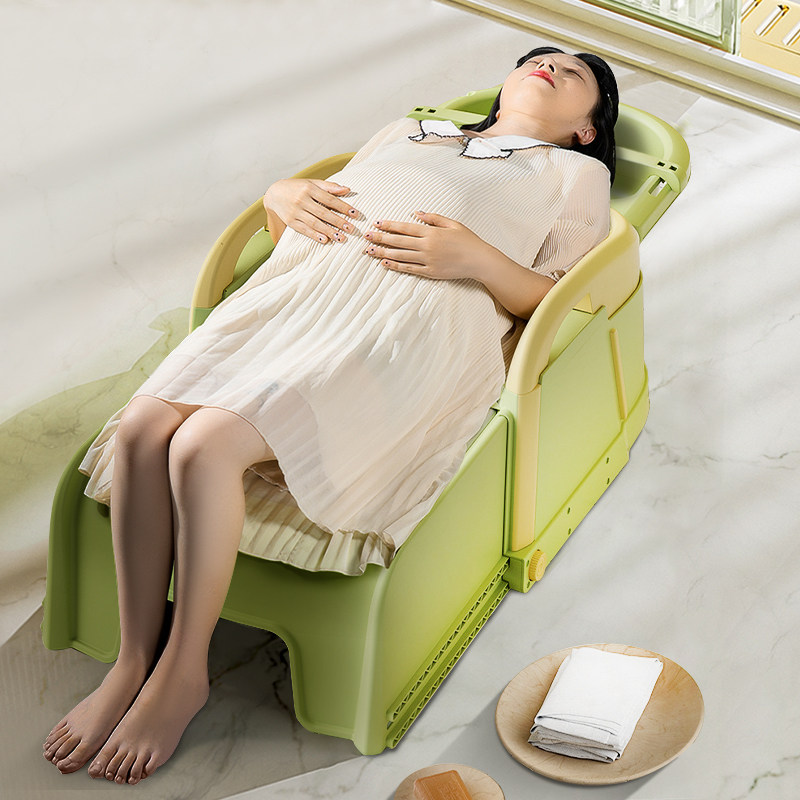 洗头发躺椅家用大人成人儿童折叠洗头床洗发椅盆孕妇月子洗头神器