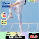 中国乔丹童装女童裤子紧身夏季新款大童薄款运动裤冰感瑜伽裤