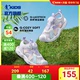 中国乔丹女童凉鞋旋钮扣中大童2024夏季新款软底儿童运动沙滩凉鞋