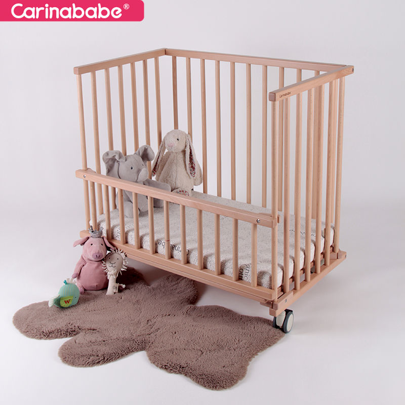 Carinababe婴儿床可变儿童床拼接床小户型进口榉木实木宝宝无漆床在类目 尿片/洗护/喂哺/推车床, 童床/婴儿床/摇篮/餐椅, 婴儿床/儿童床中 - 来自Buy2taobao.com提供专业的淘宝代购服务