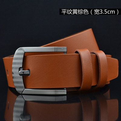 雪绯伦 精品 男士商务 皮带 腰带 男 韩版针扣皮带裤带