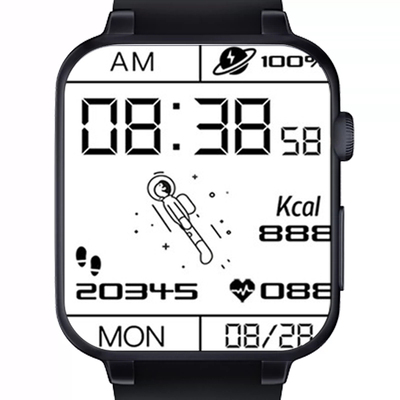 可接打电话华强男女手环蓝牙多功能dt100运动防水安卓通用智能手表