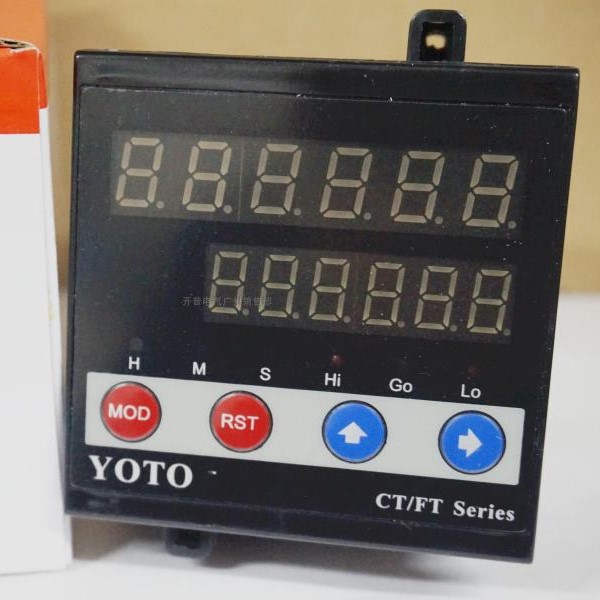 北崎电气YOTO 数显智能加减计数器多功能电线计米器 CT7-PS61B